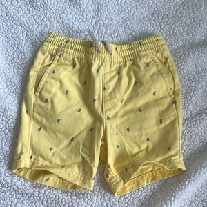Old Navy Yellow Shorts with Nautical Print